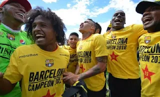 Barcelona de Guayaquil sagrou-se campeão