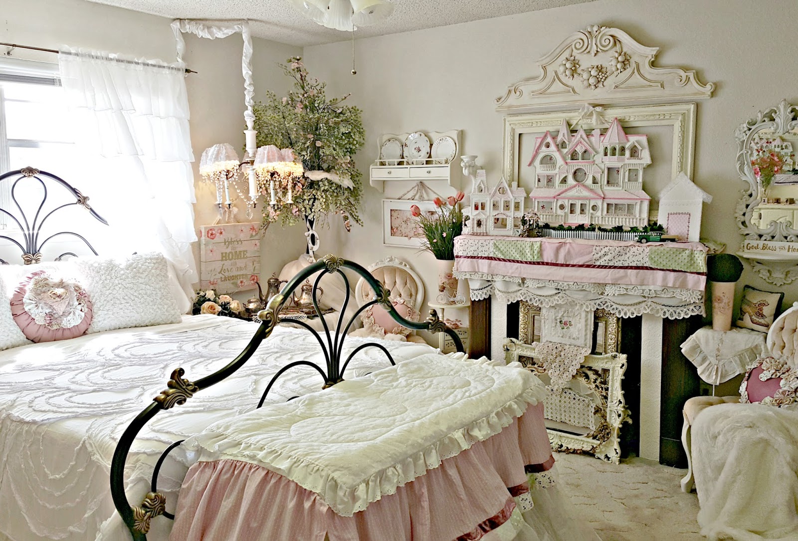 Penny\'s Vintage Home: New Decor in the Master Bedroom