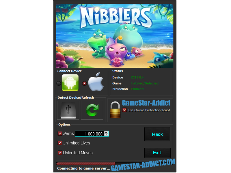 Nibblers Hack [Cheat] FOR FREE DOWNLOAD NewSallHacks Best cheats in