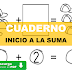 Cuaderno de inicio a la suma