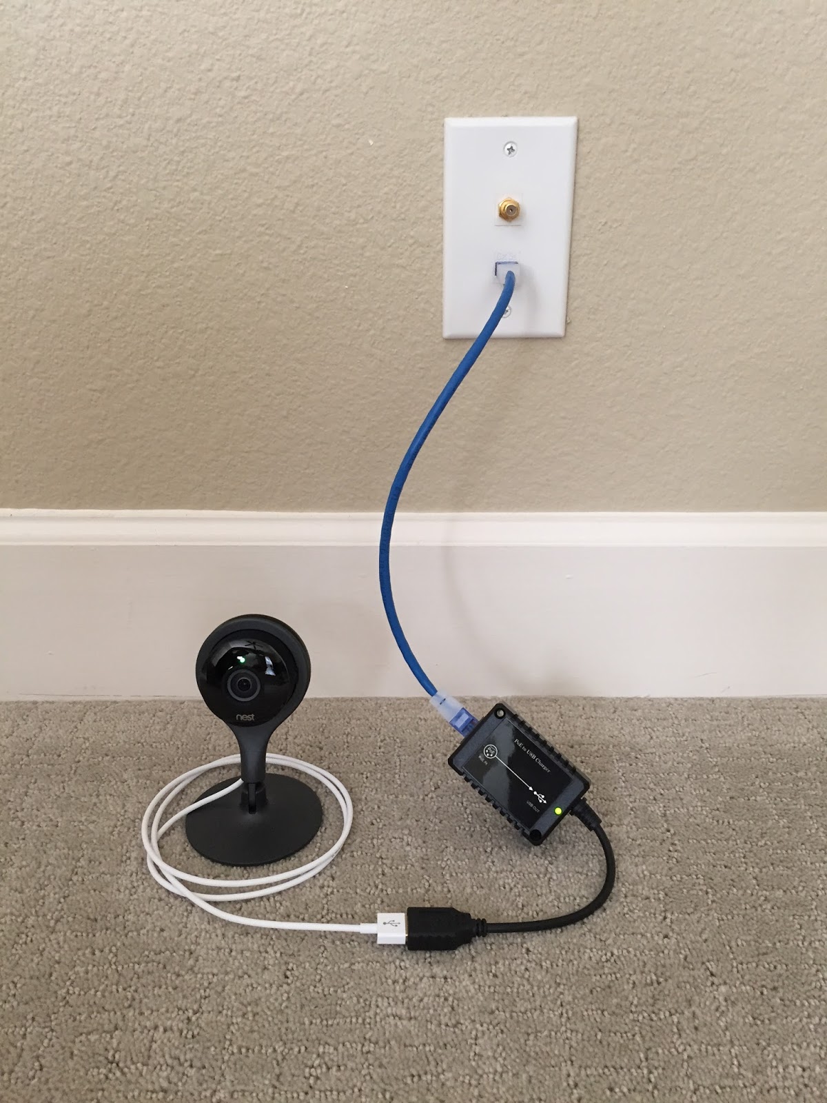 Tech Notes NEST Cam PoE Setup