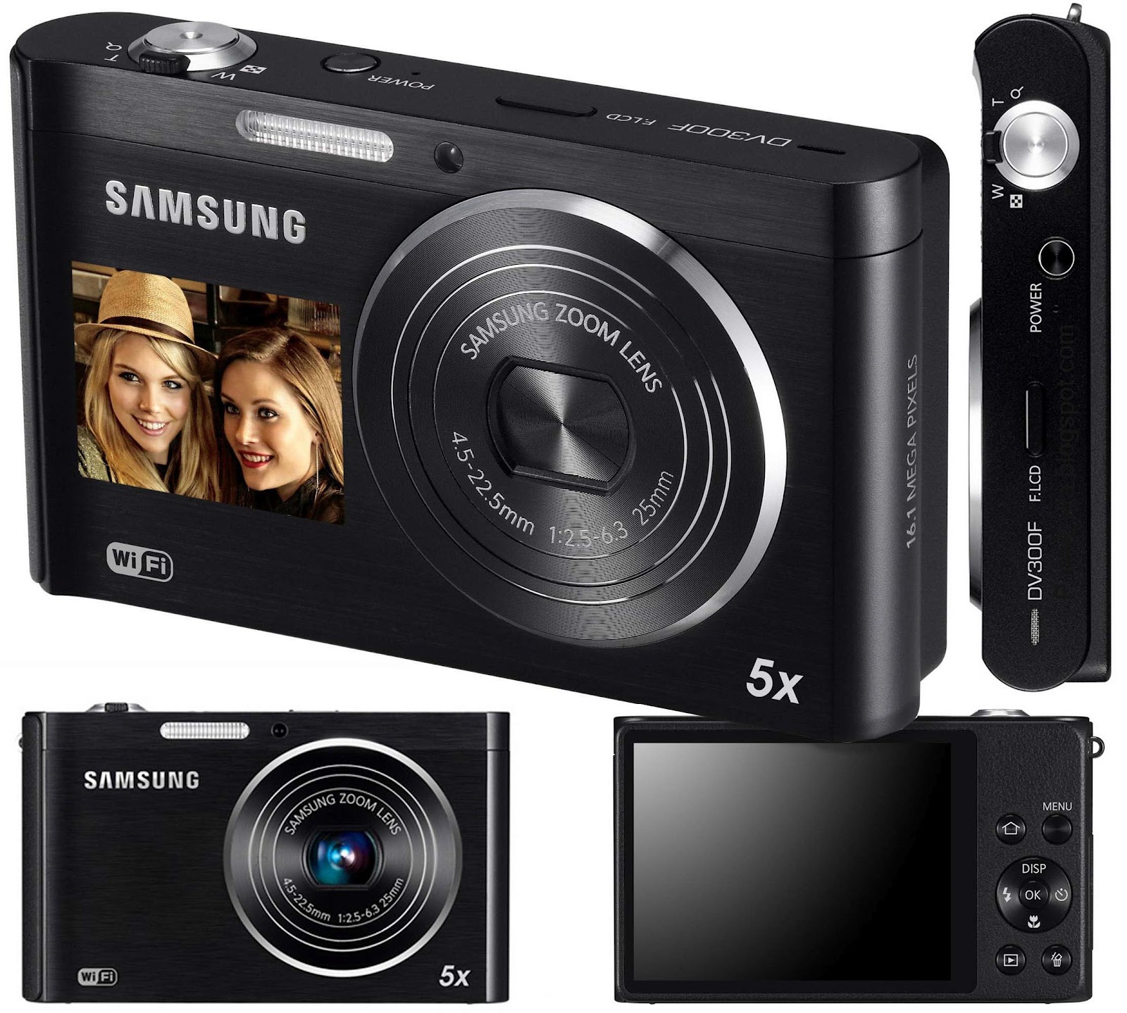 Samsung DV300F DualView camera packs builtin WiFi Paranjaya