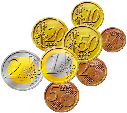 La Maestra Encantada: LAS MONEDAS Y EL EURO