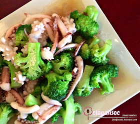 Stir Fried Squid and Broccoli