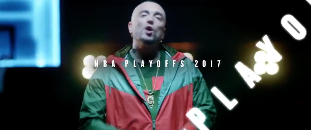 Cantante/Rapper NBA pubblicità con Gue Pequeno con Foto - Aprile 2017