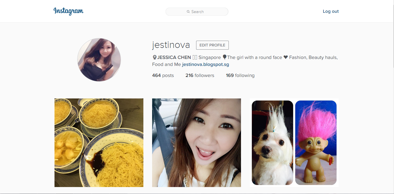 New Instagram Username Jestinova