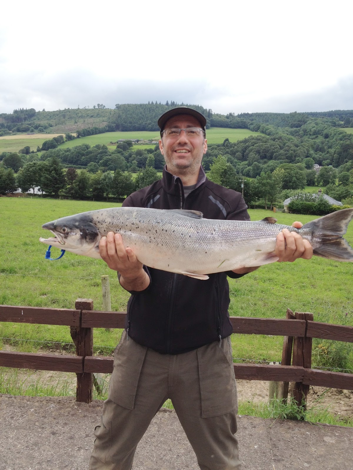 Blackwater Lodge Salmon Fishery The Biggest First Ever Salmon..........?