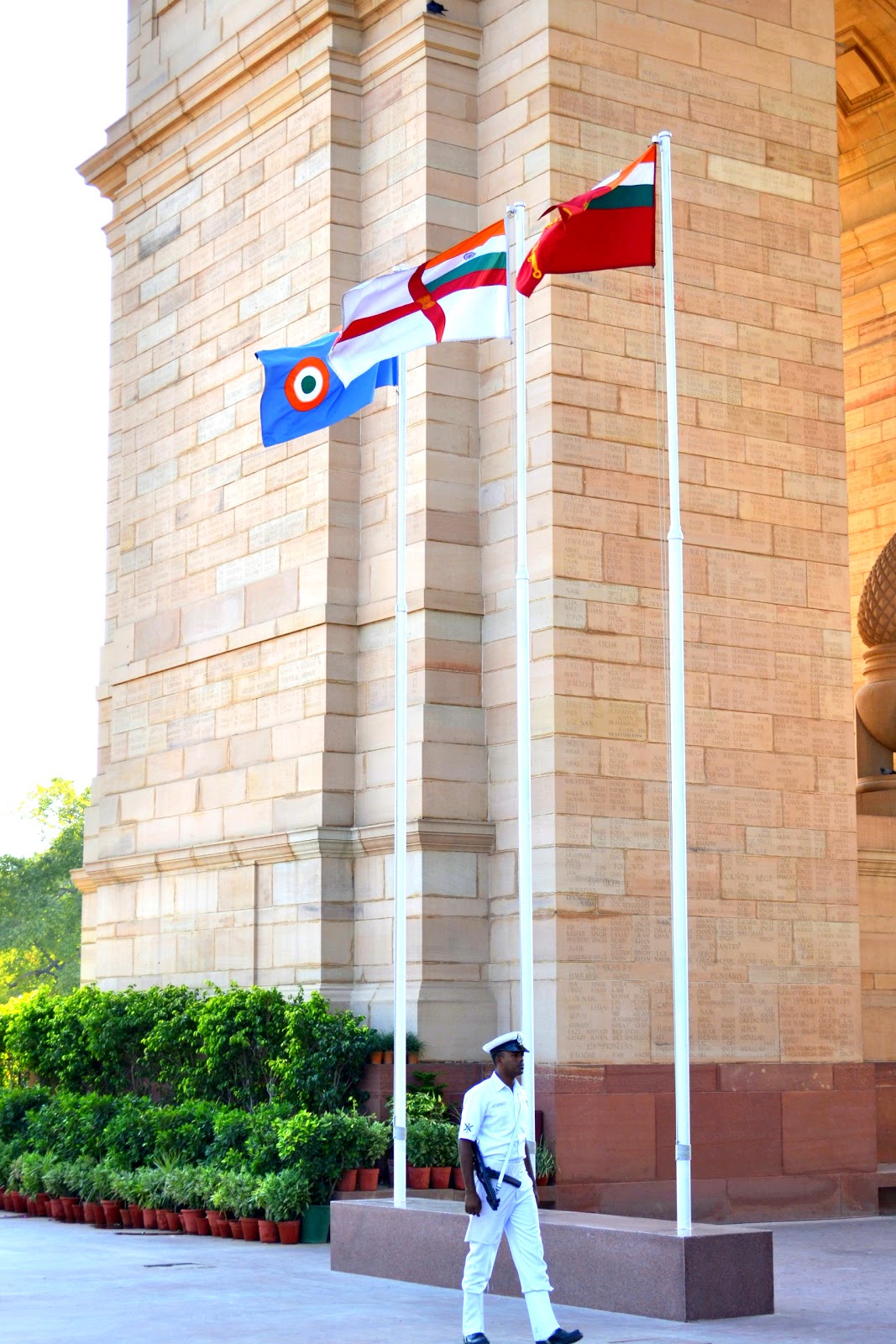 DSLR Photography Explored Armed Forces Flags at India Gate