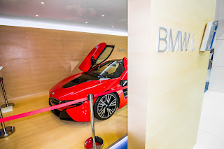 BMW i8 protonic red limited edition at Qatar Motor Show BMW i8 protonic red limited edition at Qatar Motor Show