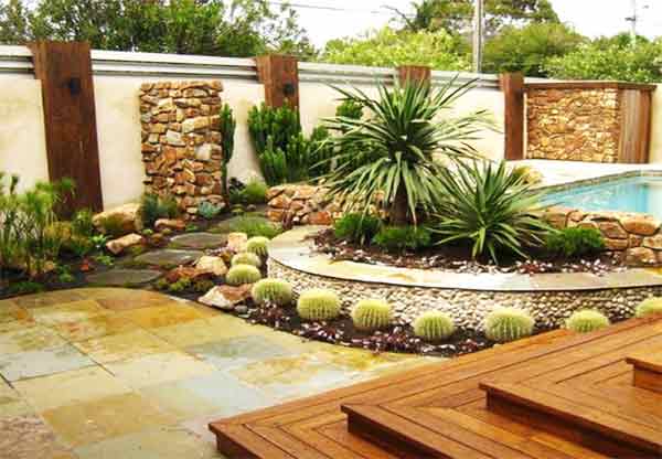 Taman Modern Contoh Desain Taman Terbaru ~ Taman Rumah