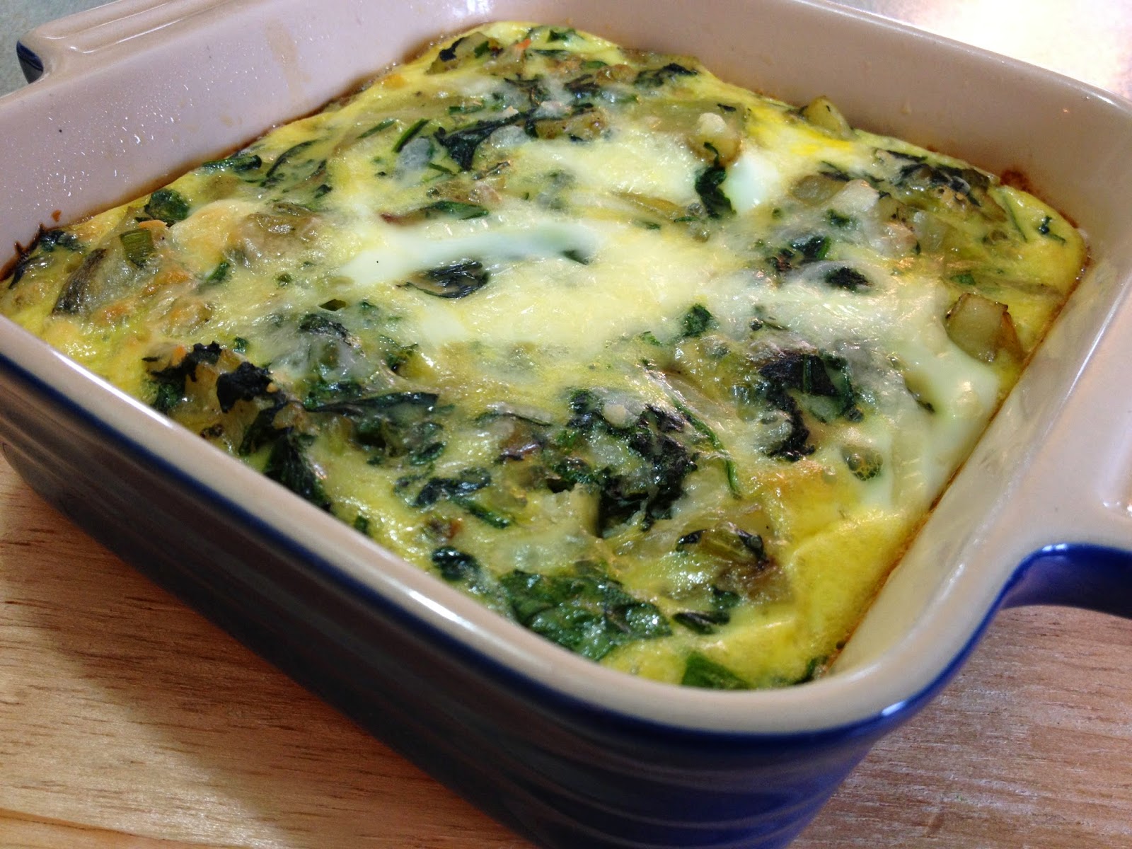 The Lifestyle Notebook Spinach & Potato Frittata
