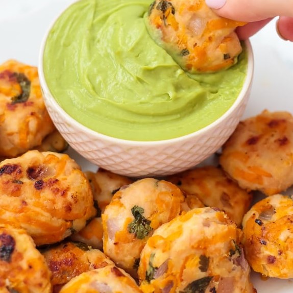 Mexican Sweet Potato Chicken Poppers (Paleo, Whole30, AIP) #healthy #foodrecipes