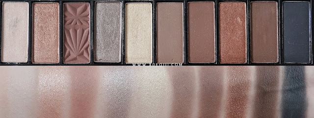 L'Oreal La Palette Nude Beige - Coconut, Sun, Nude, Golden, Egyptian, Mocha, Whiskey, Bombshell, Chocolate, Mephisto