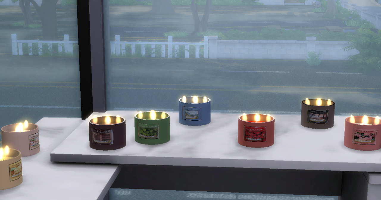 My Sims 4 Blog Yankee Candles by Darkiinmyheart