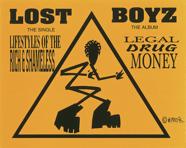 Lost Boyz Legal Drug Money Advertisement