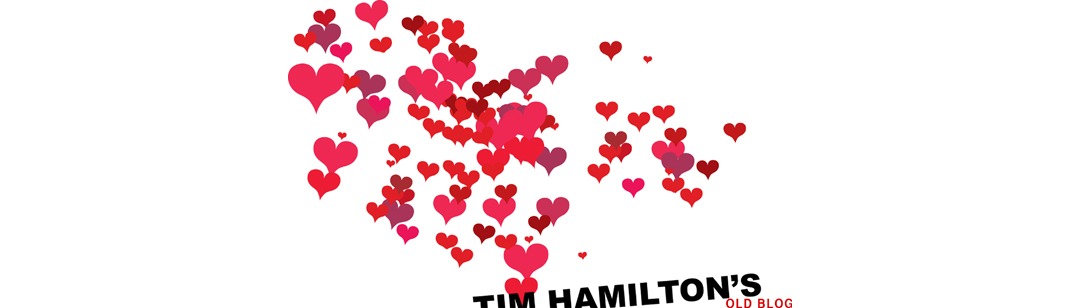 Tim Hamilton has an art blog
