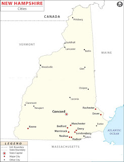 Cities in New Hampshire