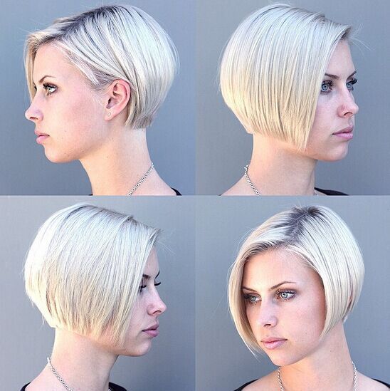 Short Stacked Hairstyle Enhances Your Personality Short Stacked Hairstyle Enhances Your Personality