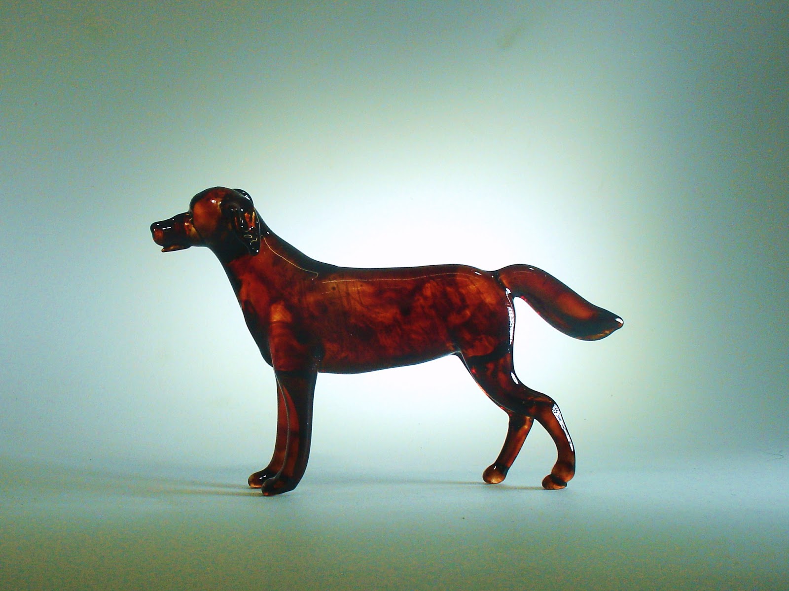 Glassbloggery Glass Chocolate Labrador