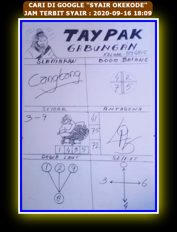 1 New Message Kode Syair Hongkong 16 September 2020 Forum Syair Togel Hongkong Singapura Sydney