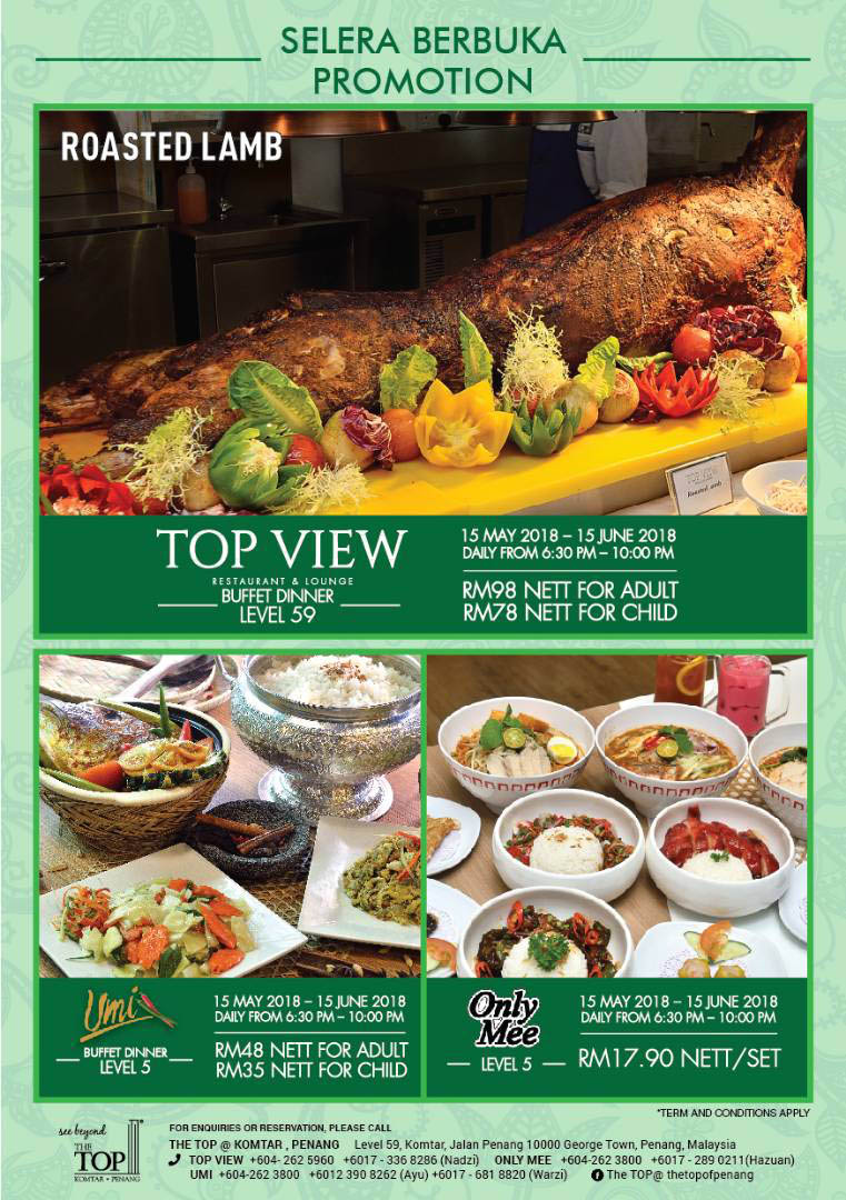 The Top View Restaurant Lounge Menjanjikan Permandangan Indah Dari The Top View Restaurant Lounge Menjanjikan Permandangan Indah Dari