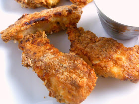 Garlic and Parmesan Crispy Oven Fried Chicken:  This recipe produces the crispiest oven-fried chicken you will ever make, straight from the oven. - Slice of Southern