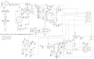 Schematic Diagrams: LG32LN530B LED LCD TV Power supply board