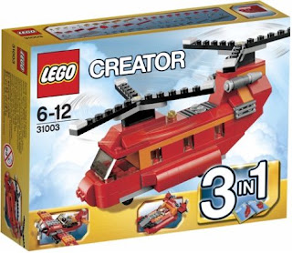 Lego Rotor Box LEGO gosSIP: 221012 LEGO 31003 Red Rotors box art