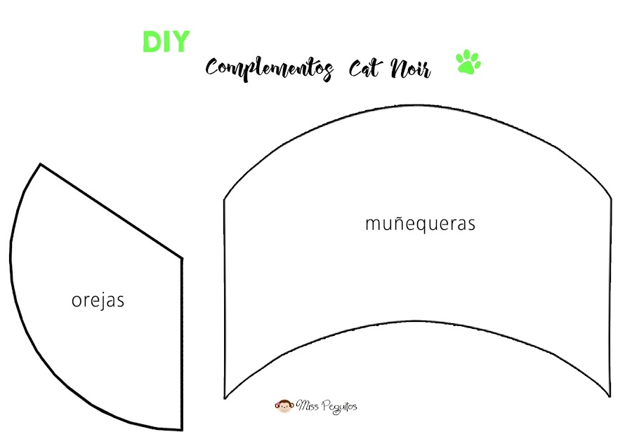diy complementos disfraz cat noir costume complements