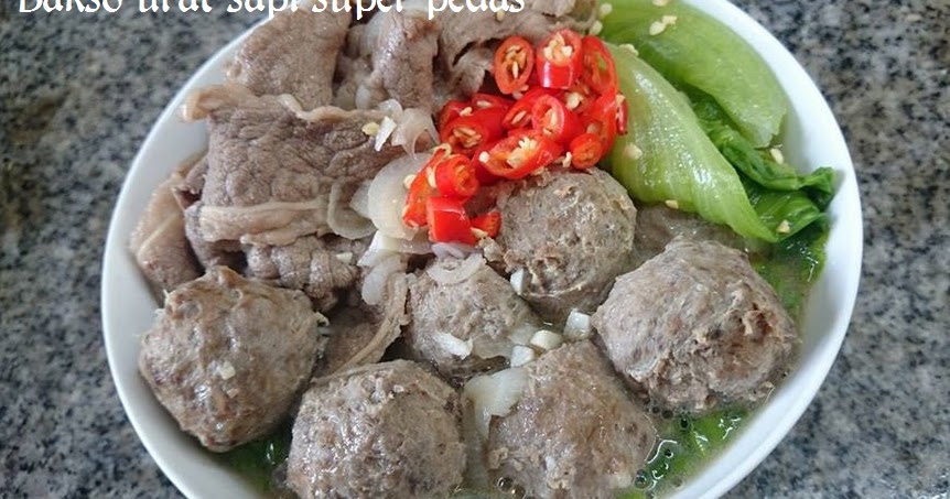5 Resep Bakso Sapi Kenyal Alami dan Enak - Resep Makanan & Resep Masakan