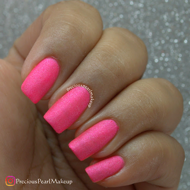 preciouspearlmakeup matte pink