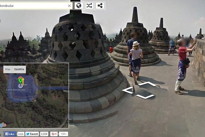 Borobudur Google Street View