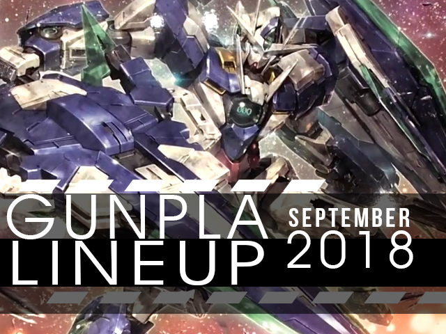 GunPla Lineup September 2018 - Gundam Kits Collection News and Reviews