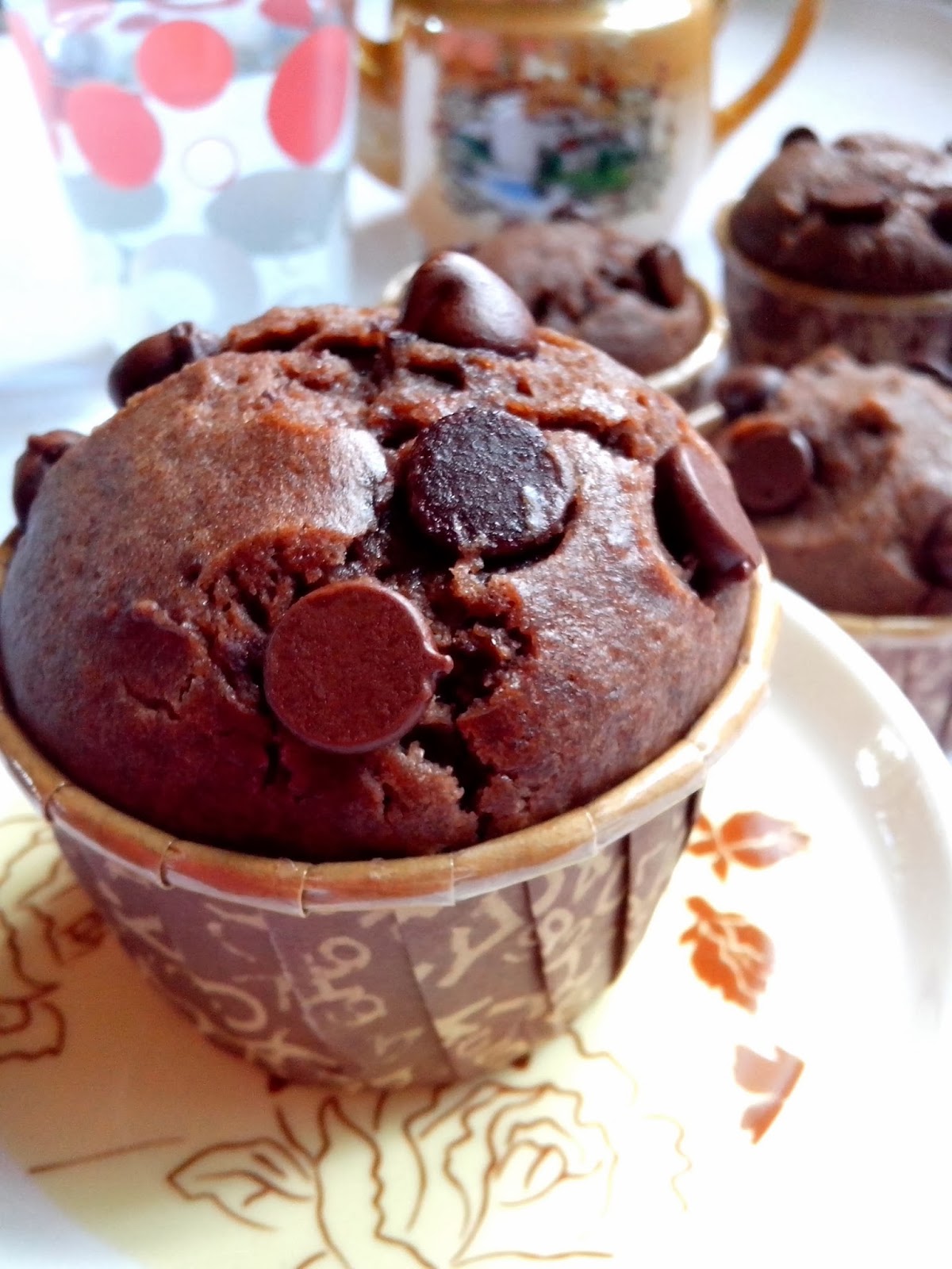 NIGELLAS CHOCOLATE CHIP MUFFIN