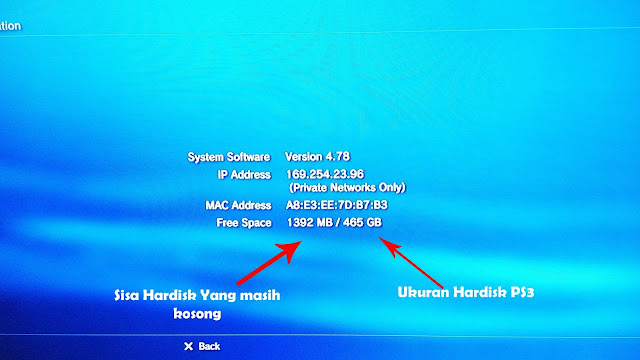 Cara Mengetahui Ukuran Hardisk Internal Ps3 Inside Game