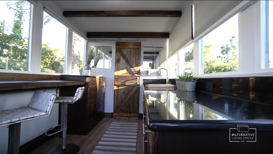 TINY HOUSE TOWN Sacramento Shipping Container Home (165 Sq Ft)