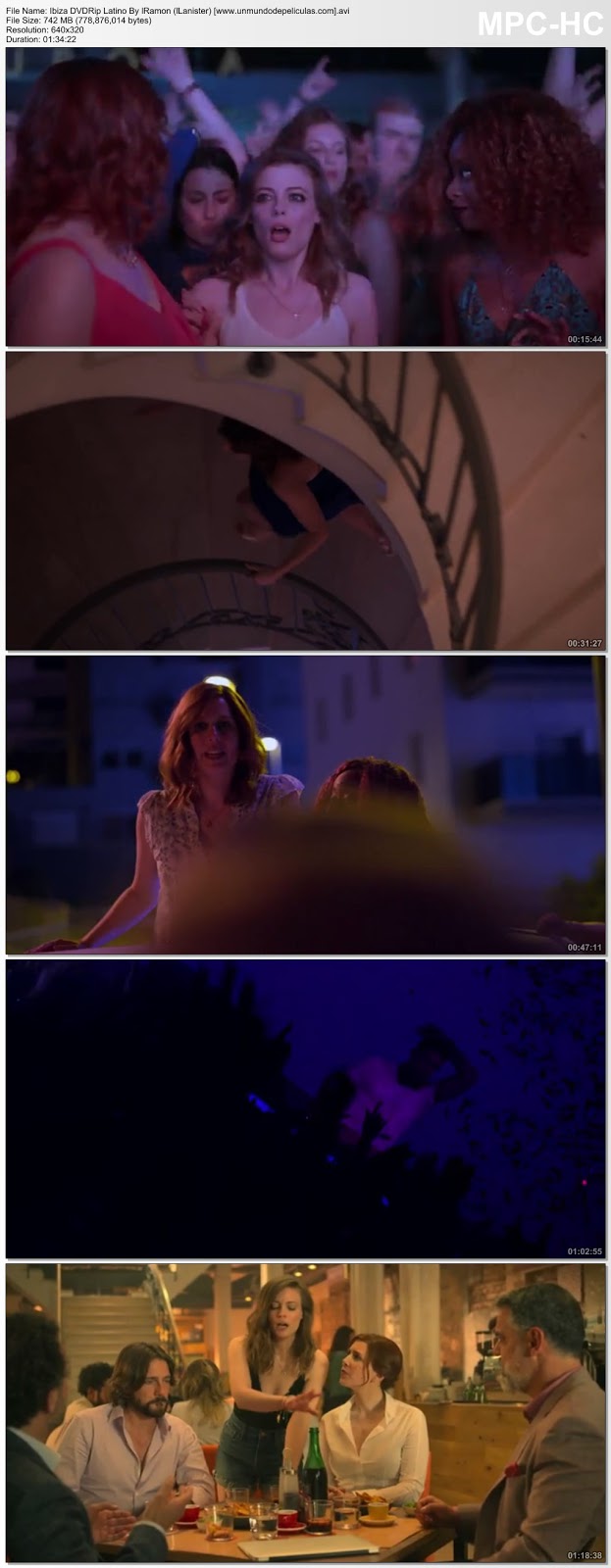 Capturas de la película.