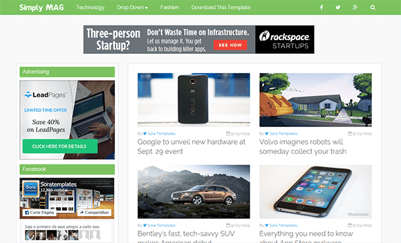 44 Best Free Responsive Blogger Templates