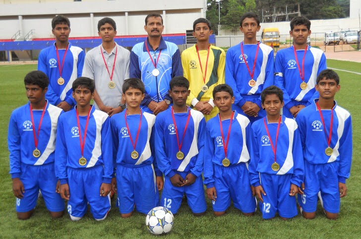 Football in Bangalore: Government Sports School lifts Coca Cola U-14