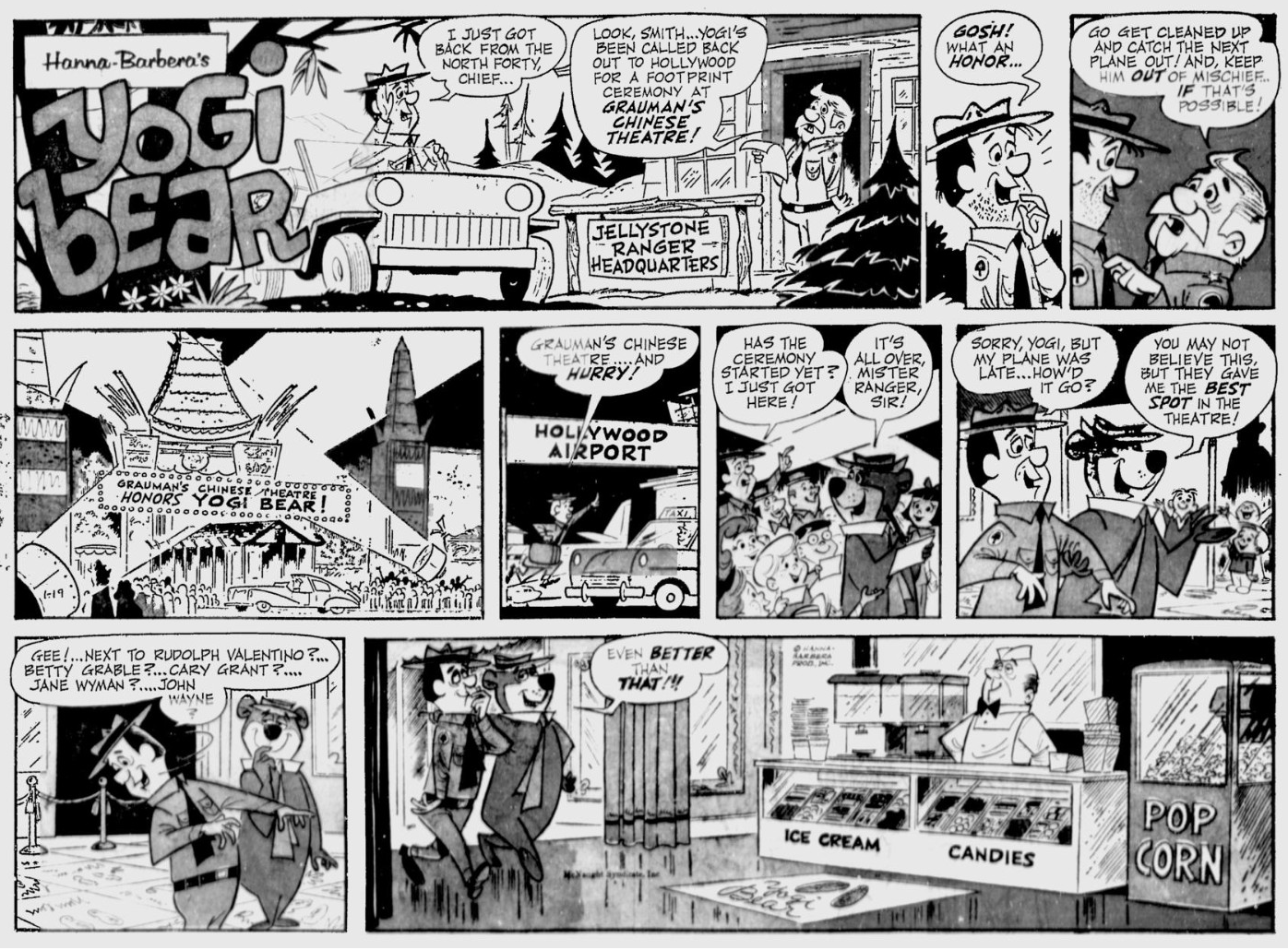 Yowp: Yogi Bear Weekend Comics, January 1964