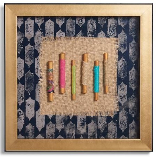 Summer home decor finds to stoke my boho soul - spool art 2 BoHoHome.com @bohosusan
