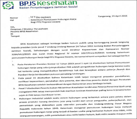 Surat edaran-status-kepesertaan-bpjs-karyawan-phk Surat edaran-status-kepesertaan-bpjs-karyawan-phk
