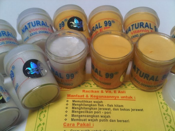 Cream Natural 99 Terlaris Ciri Ciri Cream Natural 99 Asli Palsu Cream Pemutih Wajah
