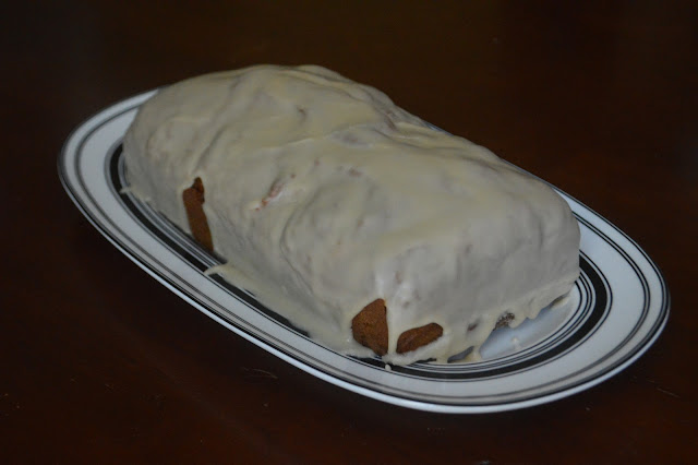 Maple Glazed Pumpkin Bread