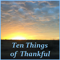 Ten Things of Thankful