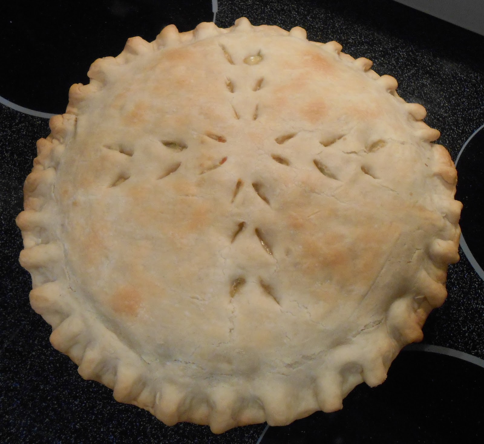 Snippets 'N Stuff Tip to Prevent Pie Crust Edges from Burning and