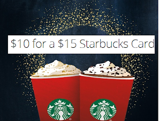 $15 starbucks gift card