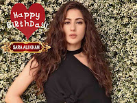 sara ali khan date of birth, black dress image sara ali khan for her birthday celebration 2019