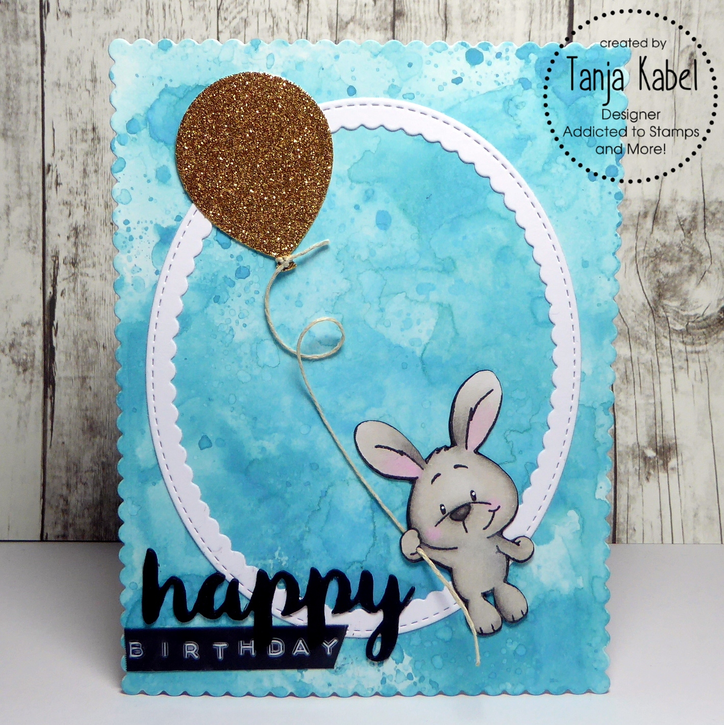 Little Art Cottage Balloon Bunny