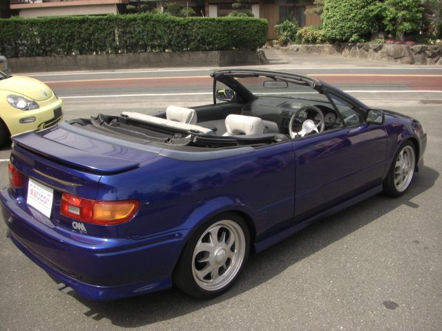 Toyota Paseo Cynos niedrogie coupe japońskie kabriolet tuning 日本車